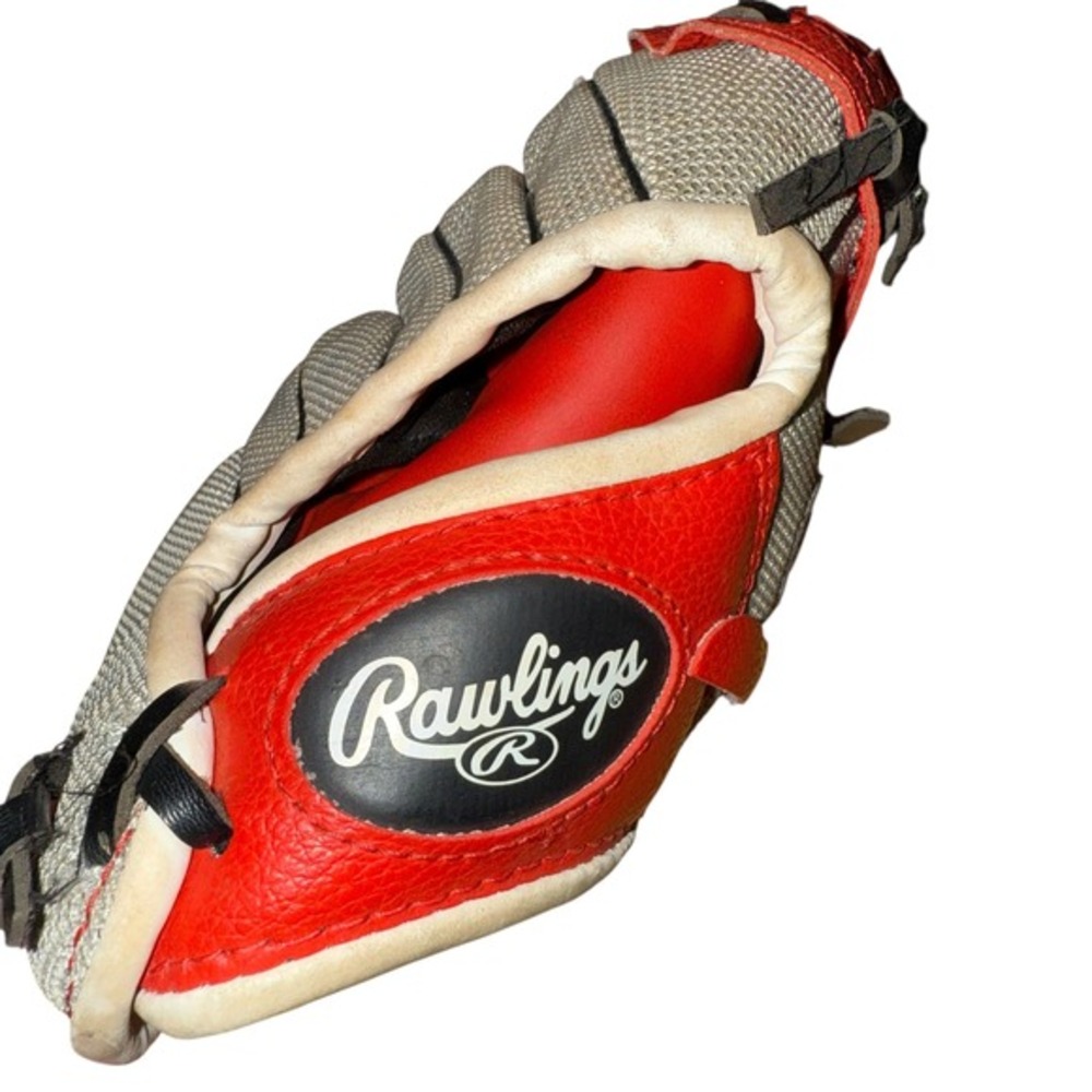 Rawlings PL10SS Players Series 10 inch Pre-Owned T-Ball Youth Baseball Red Glove
